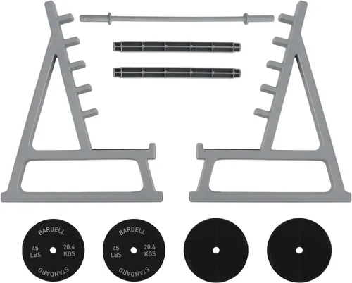 Vista 3 de Soporte para Barra de Halterofilia Porta Lápices, Soporte para Barra de Sentadillas Porta Lápices para Entusiastas del Fitness y Fans