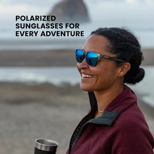 Vista 4 de Suncloud Topsail - Gafas de sol polarizadas – 100% protección UV – Ajuste cómodo, diseño moderno – para hombres y mujeres 100% UV Protection