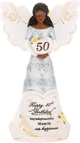Vista 11 de Pavilion Gift Company 82413 Elements Angels - Bendición de cumpleaños: que los deseos de hoy te traigan hermosos mañanas Figura de ángel de 6