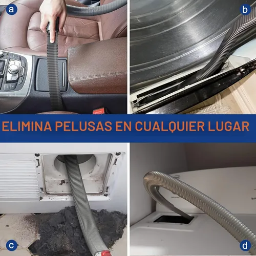 Vista 3 de Kit Limpiador de Conducto de Secadora Sealegend Compatible con Accesorios de Aspiradora de Linfa Dyson Elimina Linfa Profunda Adaptador Compatible