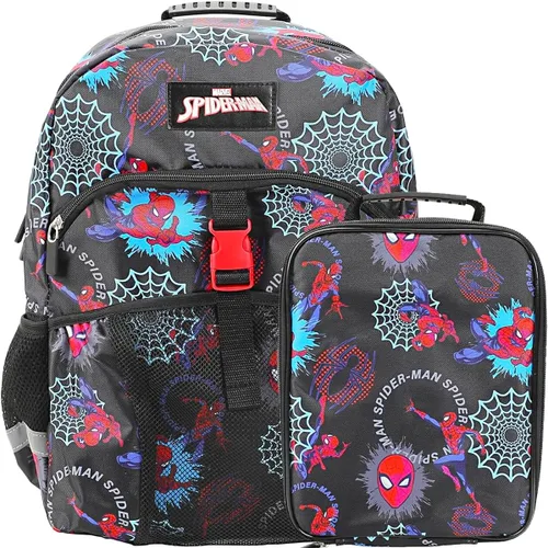 Vista 11 de Bioworld Conjunto de Mochila Premium y Kit de Almuerzo de Batman de 2 Piezas de 16" para Niños