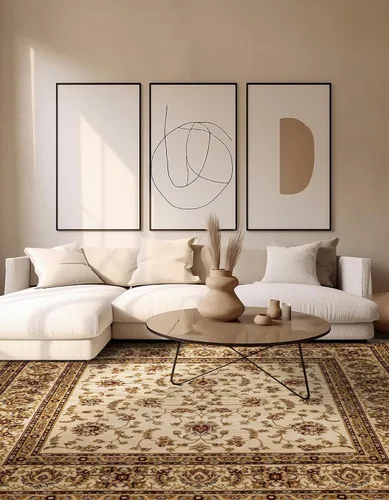 Vista 66 de Unique Loom - Colección Voyage - Alfombra tradicional oriental clásica de diseño intrincado