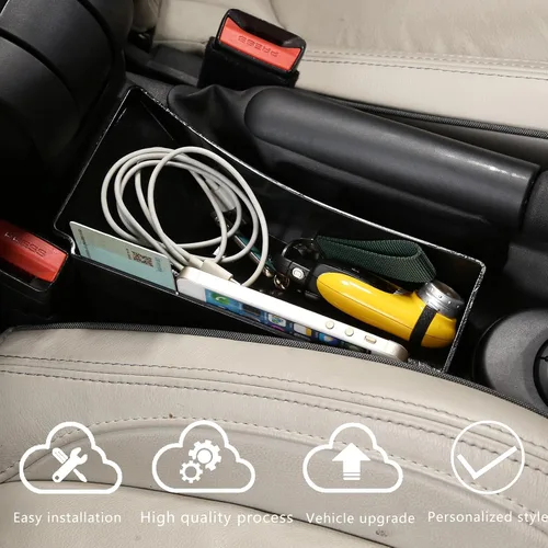Vista 2 de HAPPYHORSE Caja de almacenamiento de control central para automóvil compatible con BMW MINI Cooper Cooper S JCW F55 F56 F57 2014-2022 caja