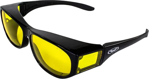 Vista 10 de Global Vision Gafas de seguridad de crucero con lentes transparentes Lente ahumado