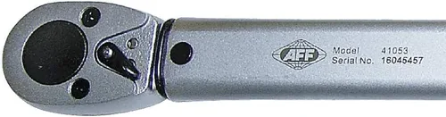 Vista 2 de AFF 1/2" de transmisión 250 pies/libras de llave dinamométrica con trinquete, 25.50" de longitud total, 41053
