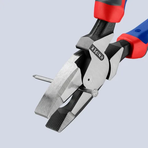 Vista 6 de Knipex 09 02 240 SBA Alicates de electricista de palanca ultra alta de 9.5 pulgadas