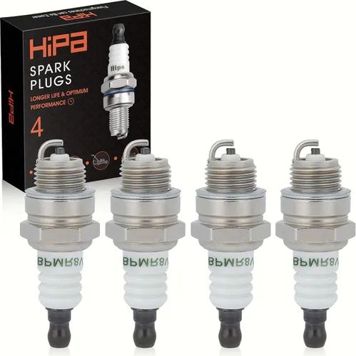 Vista 18 de Hipa BPR4ES Bujías Bujías para Kawasaki KM-BPR4ES NGK R BPR4ES-11 6578 7222 John Deere M805853 Honda 98079-54846 (paquete de 4)