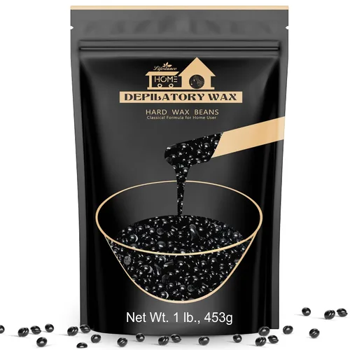 Vista 15 de 1 libra de granos de cera dura, kit de cera en perlas de Lifestance para depilación de cera dura para cabello fino y delgado, piel sensible, perlas