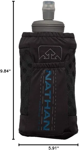 Vista 9 de Nathan ExoDraw & ExoShot 2.0 Flask, Handheld Water Bottle for Marathons, Hiking, Ultra Running and Outdoor Activity