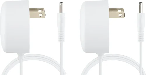 Vista 2 de Paquete de 2 adaptadores de corriente Google de 6 pies, compatible con Mini, Hub, enrutador WiFi y cable de punto