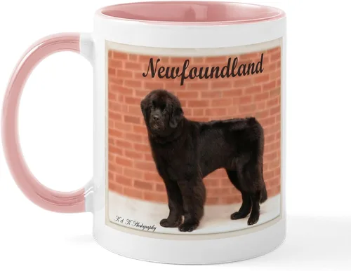 Vista 12 de CafePress Newfoundland Dog Drool Zone Taza de café de cerámica de 11 oz (11.0 fl oz)