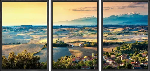 Vista 56 de wall26 Lienzo enmarcado para pared, juego de arte de selva, rana, hoja de palmera, naturaleza, desierto, arte moderno, realismo, decorativo