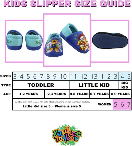 Vista 2 de Paw Patrol - Pantuflas Aline para niños y niñas (niños pequeños)