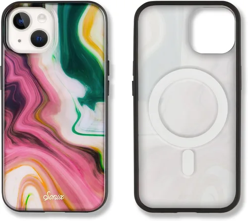 Vista 68 de Sonix Funda para iPhone 15 Pro Compatible con MagSafe Probada contra caídas de 10 pies Transparente