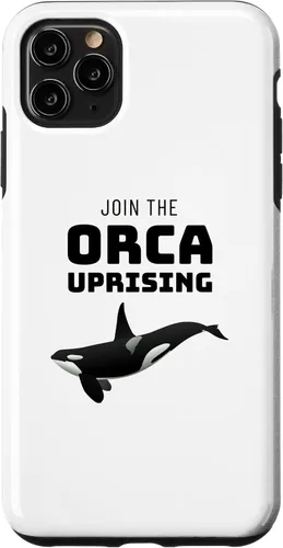 Vista 13 de Orca Uprising - Join The Orca Uprising 2023 - Whales Attack Case for iPhone 17