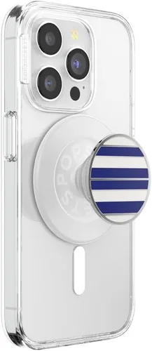 Vista 16 de Agarre para teléfono PopSockets con soporte expansible, agarre adhesivo, azul - Cobalto mate