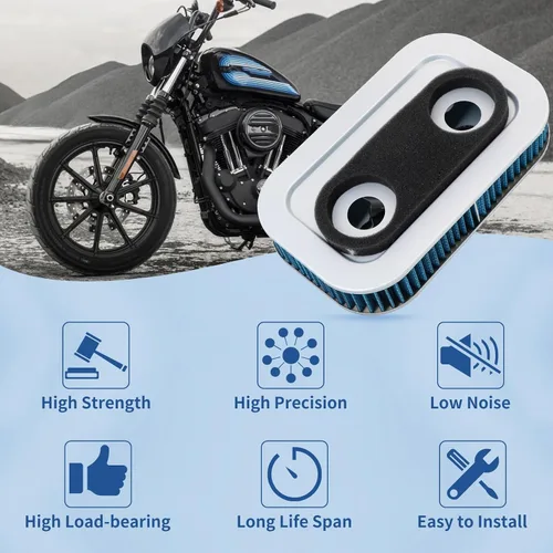 Vista 6 de Filtro de aire 29036-88B 29331-96 compatible con Harley Sportster 1200 883 Custom Sport Anniversary XLH1200 XL1200C XL1200S XLH1200S XLH1200 XLH883