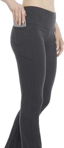 Vista 2 de Energy Zone Pantalón de algodón elástico con bolsillo para mujer