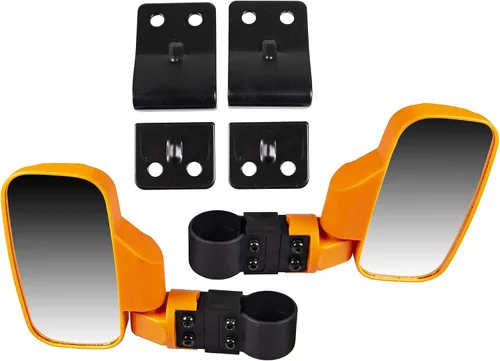 Vista 8 de NICHE Blue Offroad - Juego de espejo retrovisor lateral para vehículo utilitario lateral x lateral UTV con barra de jaula antivuelco Pro-Fit For