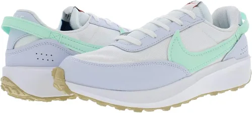 Vista 3 de Nike Waffle Debut Ncps - Zapatos para hombre, talla 8.5, color: blanco/menta, Blanco/Verde menta