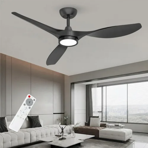Vista 16 de Roomratv Ventiladores de techo con luces y control remoto, motor CC reversible silencioso y silencioso, 6 velocidades, temporizadores, 3 CCT, uso