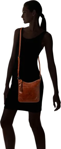 Vista 8 de Frye Melissa Swing Pack - Bolso cruzado con cremallera, Marrón