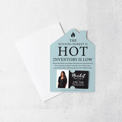 Vista 3 de Set of "The Housing Market is Hot Inventory is Low" Mailer Envelopes Included M20-M001