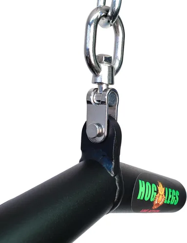 Vista 2 de Barra de tríceps 'Piglet' para accesorios de cable de gimnasio de entrenamiento Barra de agarre grasa para tríceps