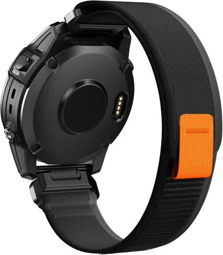 Vista 9 de ANCOOL Correa compatible con Garmin Fenix 7X/6X/5X, correas de nailon de fácil ajuste de 1.024 in para Garmin Fenix 3/5X Plus/6X Pro/Tactix