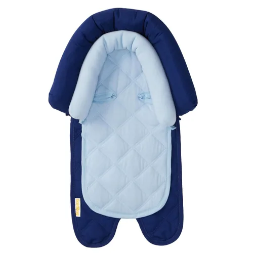 Vista 11 de GoldBug - Soporte para la cabeza de asiento de coche 2 en 1 para bebés y niños pequeños + fundas para correa - Flecha