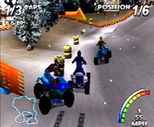Vista 2 de ATV Quad Power Racing (PS1)