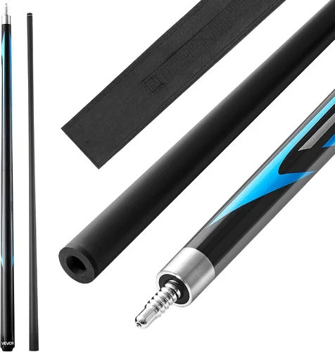 Vista 10 de VEVOR Taco de billar, palo de billar, palo de billar de 58 pulgadas con punta multicapa y anillo de conexión ABS, palos para mesa de billar