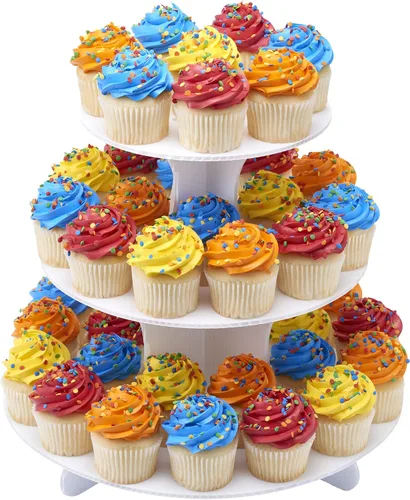 Vista 8 de Gránulos brillantes de confeti arcoíris para decoración de pasteles