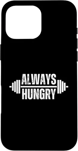 Vista 18 de iPhone 11 Pro Max Funny Body builder Always Hungry Gym Lover Workout Joke Case
