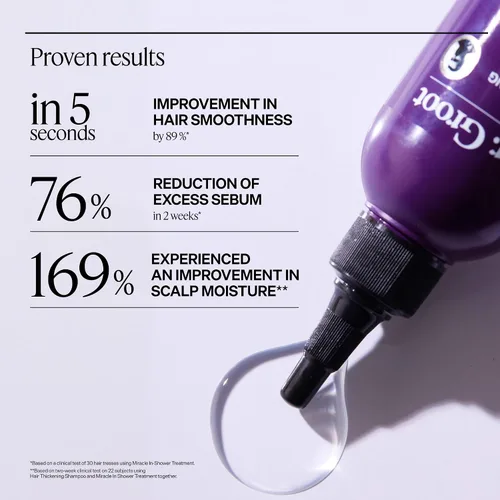 Vista 6 de Dr. Groot Miracle in Shower - Tratamiento hidratante para la pérdida del cabello, enjuague coreano para el cuidado del cabello, aceite de romero