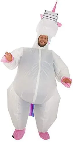 Vista 3 de Bodysocks Disfraz de unicornio inflable para adulto