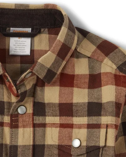 Vista 3 de Gymboree Boys' and Toddler Long Sleeve Plaid Button Up Shirts
