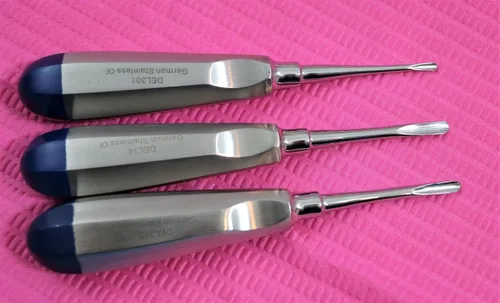 Vista 2 de Alemán 3 PC recto dental extraer LUXATING APICAL raíz punta elevador no 301 34 34s