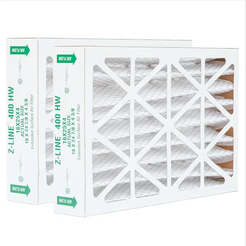 Vista 20 de Glasfloss ZL 8x8x1 MERV 10 (FPR 5-6) Filtros de aire para caldera/aire acondicionado. (Caja de 6). Tamaño real: 8 x 8 x 7/8