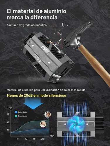 Vista 4 de Luz de video, Colbor CL100X 110W Luz de video bicolor 2700K-6500K CRI97+COB Aluminio continuo con montaje Bowens APP Control 10 Efecto de luz