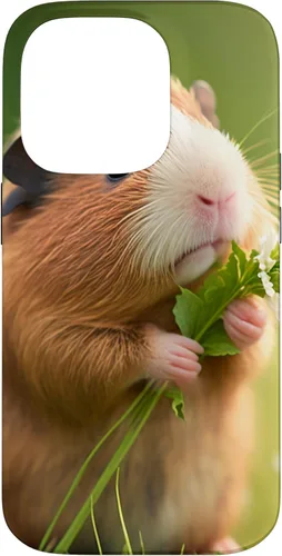 Vista 17 de iPhone 16 Guinea Pig Lover Cute Pet Women Girl Guinea Pig Graphic Case