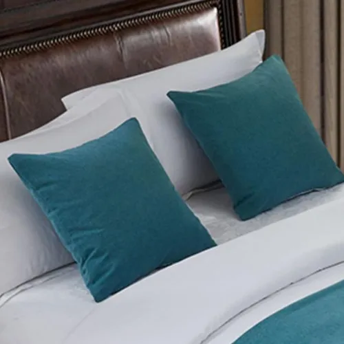Vista 18 de Juego de 2 fundas de almohada cuadradas de 19.7 x 19.7 in, con cremallera invisible, sin núcleo, para decoración de cama, sala de estar, sofá