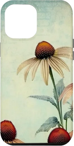 Vista 25 de iPhone 16 Vintage Coneflower Case