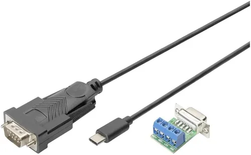 Vista 7 de Digitus Adaptador USB a serie - Convertidor RS232 - USB 1.1 Tipo-A a DSUB 9M - chipset PL2303RA - Cable incl. 31.5 in
