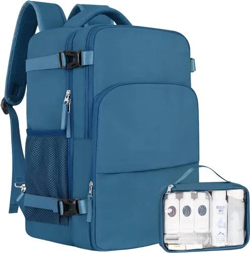Vista 14 de Mochila de Viaje Sinaliy, Verde militar, Grande, Viajes