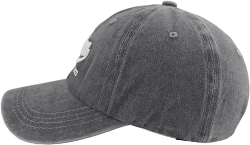 Vista 3 de Gomthrpc Mom Est 2024 - Gorra de béisbol para mujer, divertida gorra de béisbol ajustable de algodón lavado bordado en 3D