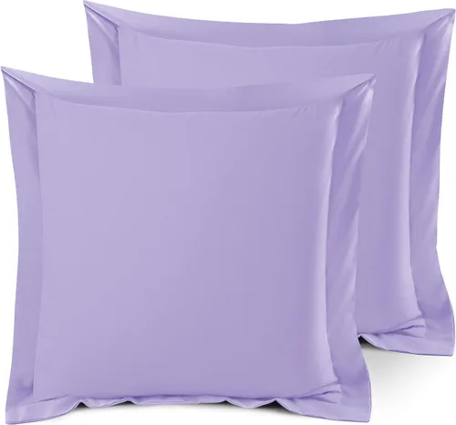 Vista 44 de Nestl Juego de 2 fundas tipo sham de almohada suaves - Fundas de almohada de microfibra de doble cepillado - Fundas de almohada de cama premium