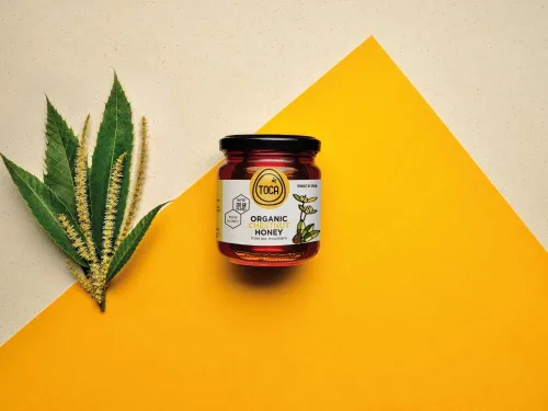Vista 2 de Toca. Especialidad Miel de Castaña Cruda Orgánica. 270g (9.52oz)
