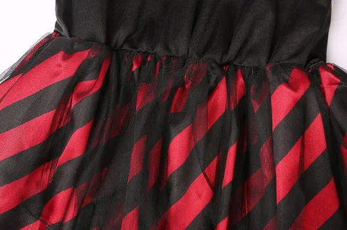 Vista 6 de Disfraz de pirata para niñas, disfraz de fiesta de Halloween