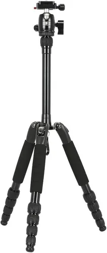 Vista 11 de SIRUI Trípode de aluminio de la serie T04S con cabezal de vídeo fluido compacto VA-5 (T-004SK+VA-5)